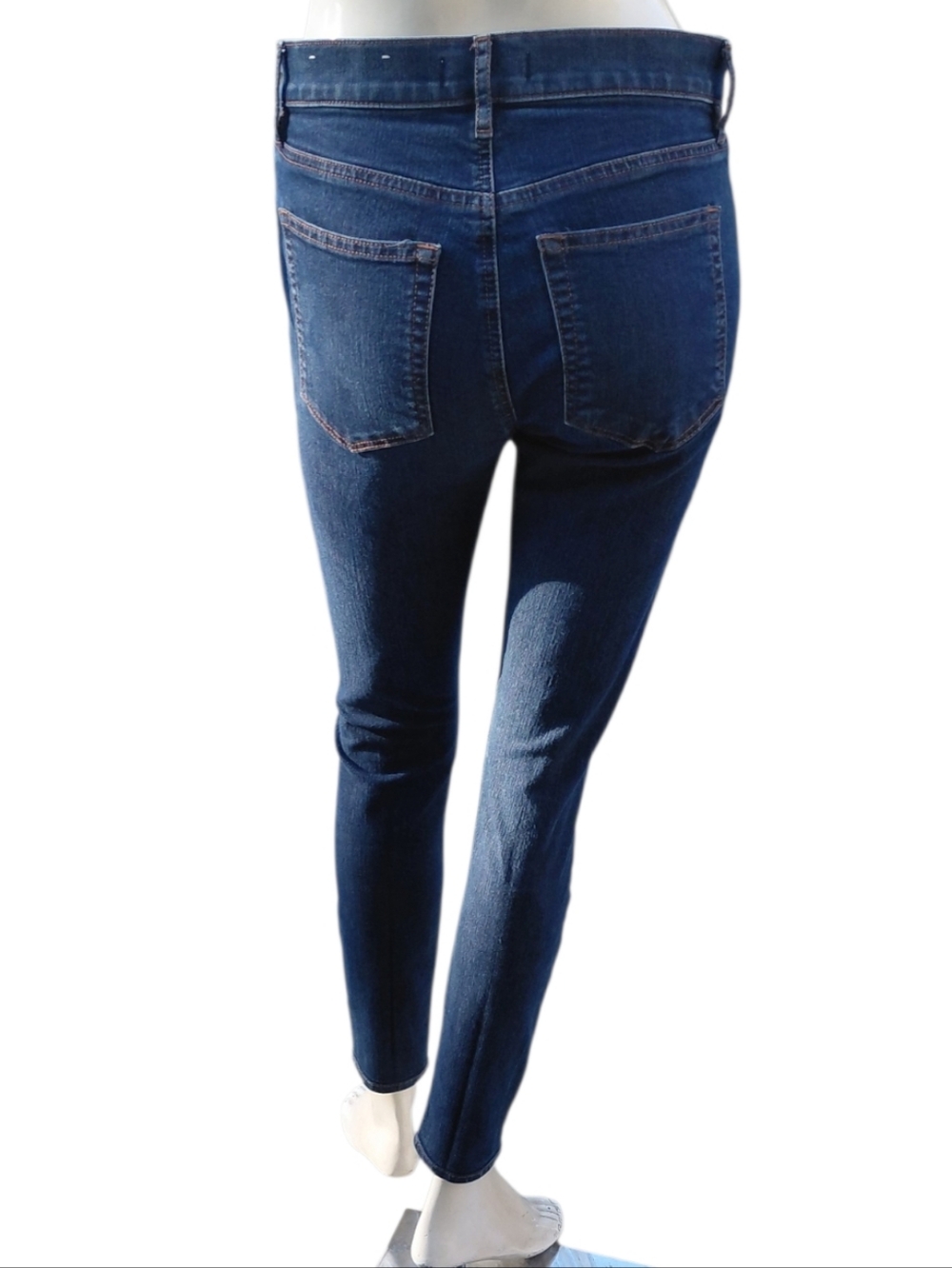5288...Women's Loft Skinny High-Rise Jeans Size 26/2, 9" Rise - Picture 4 of 6